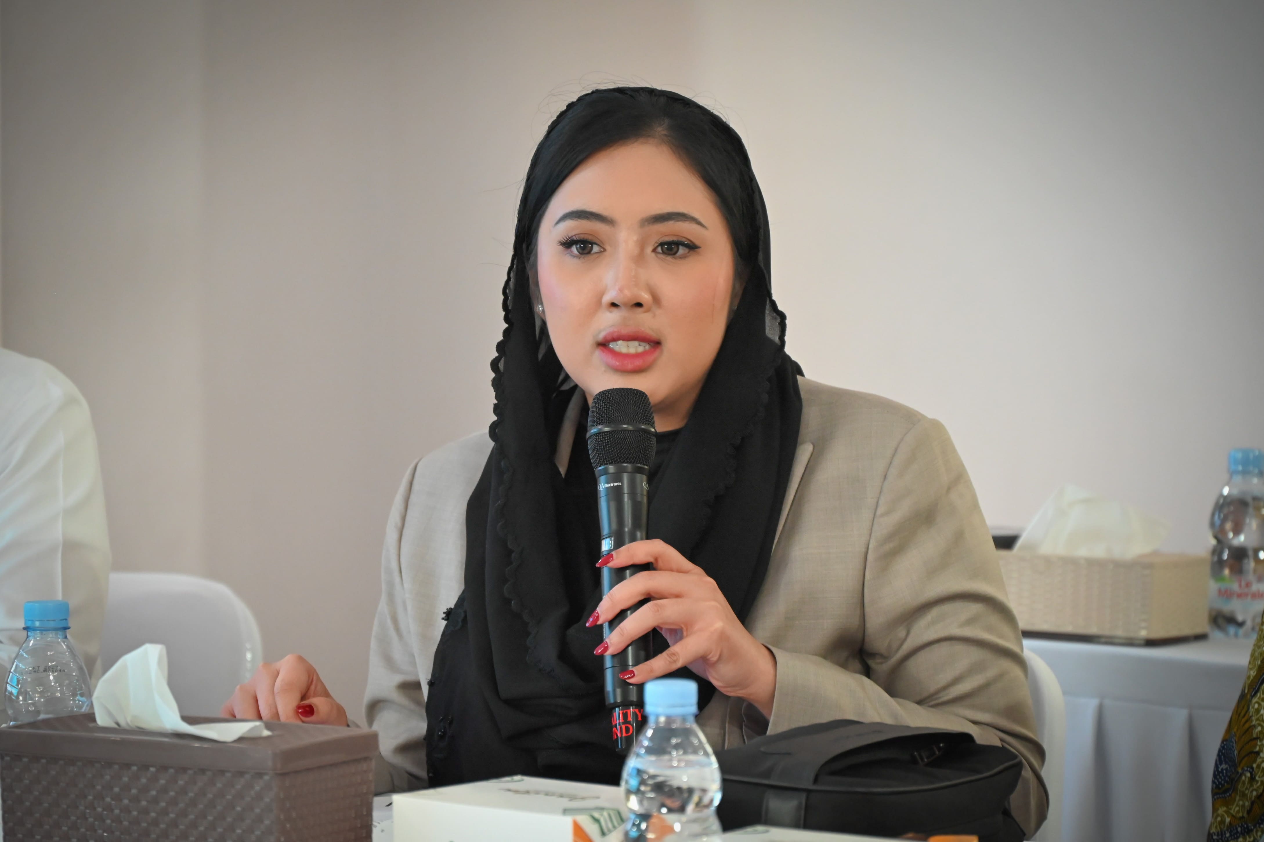 Anggota Komisi I DPR RI, Cindy Monica Salsabila Setiawan